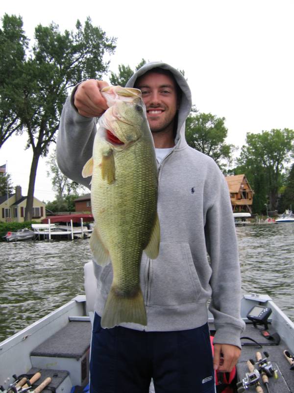 Largemouth bass in Minnesota