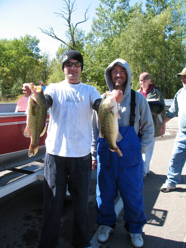 Largemouth bass in Minnesota