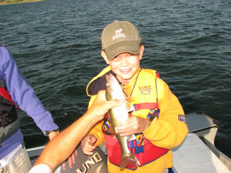Walleye in Lake Oahe