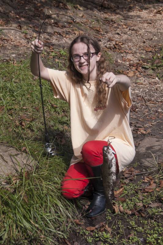 Channel catfish in Clinton