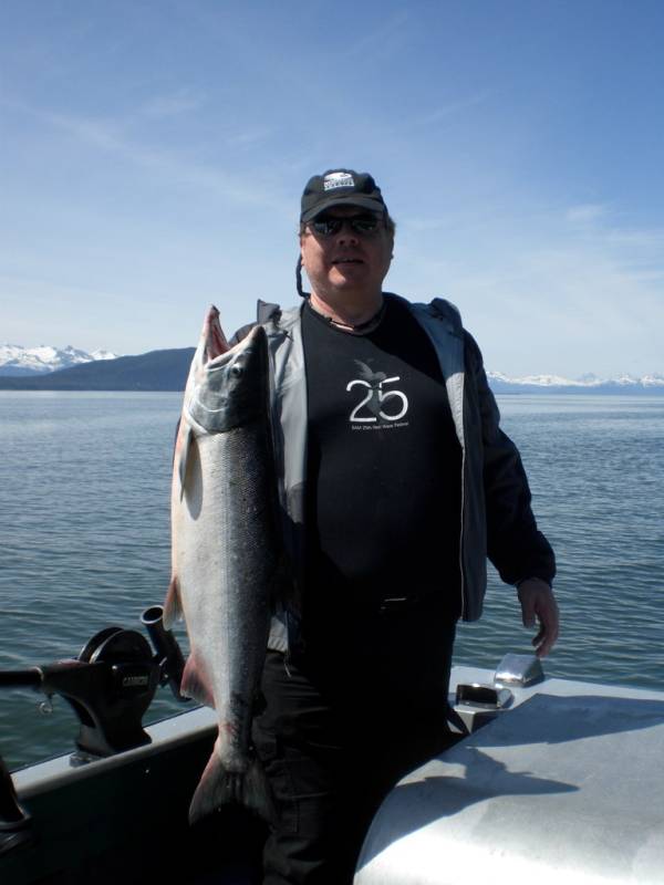 King salmon in Alaska