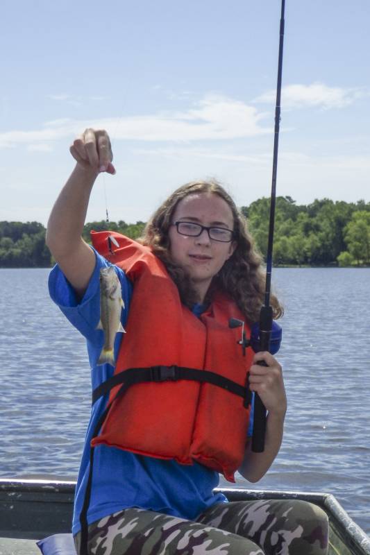 Largemouth bass in Bigelow