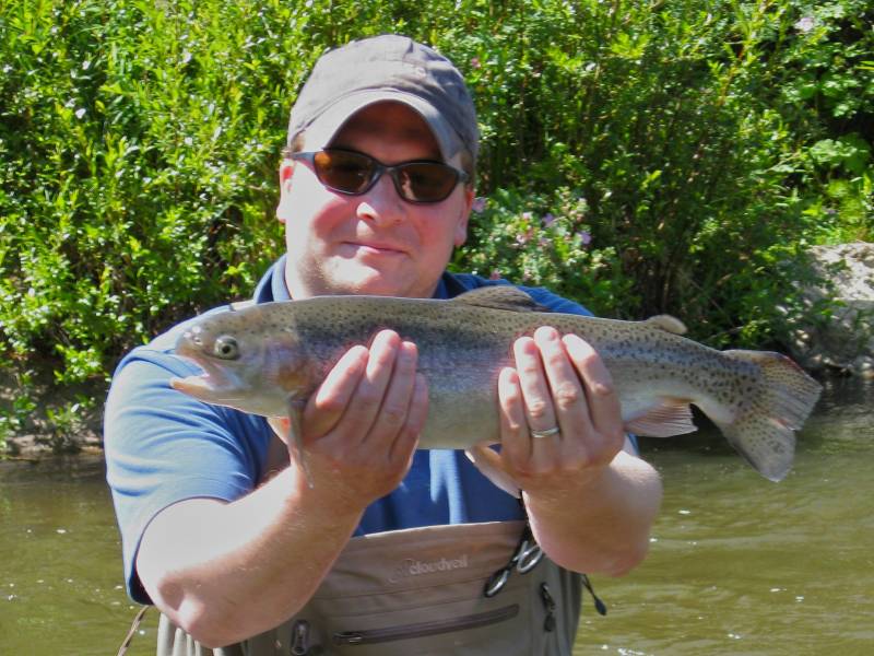 Rainbow trout in Aspen Park