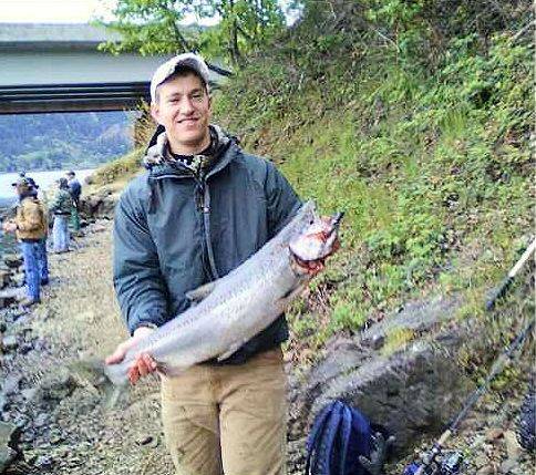 King salmon in Skamania County