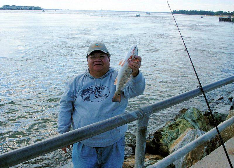 Red drum  (Redfish) in Georgetown