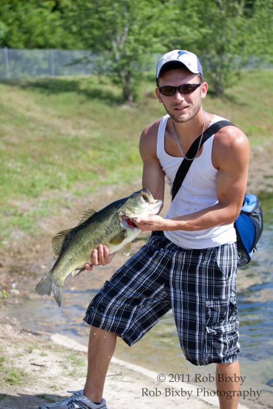 Largemouth bass in Hilliard