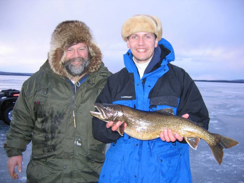 Lake trout in Maine