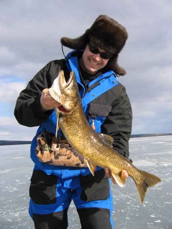 Lake trout in Maine
