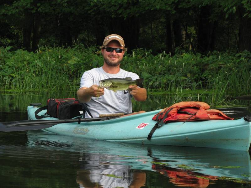 Largemouth bass in Ionia
