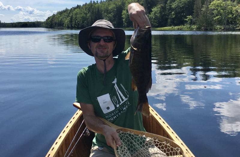 Smallmouth bass in Maine