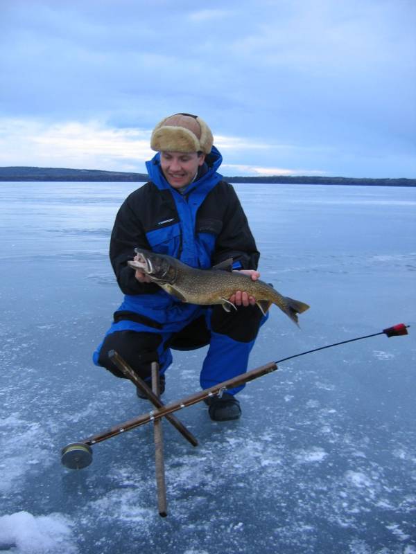 Lake trout in Maine