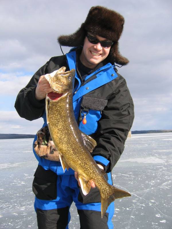 Lake trout in Maine