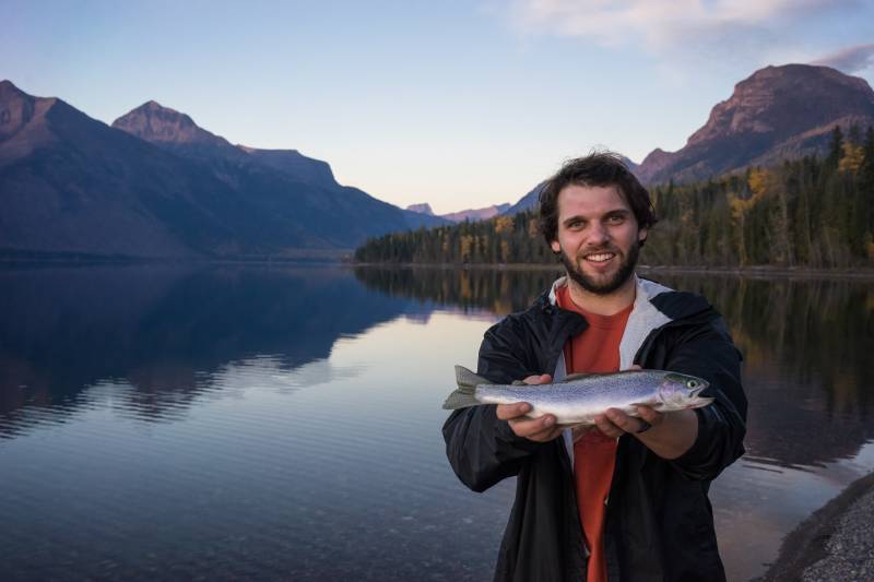Rainbow trout in Flathead County