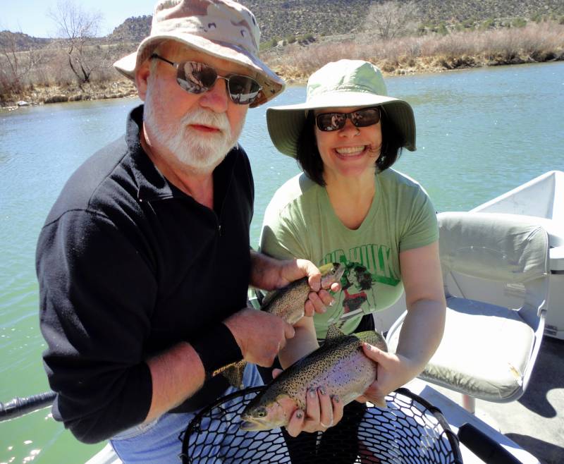 Rainbow trout in New Mexico