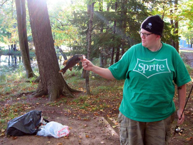 Smallmouth bass in Eau Claire