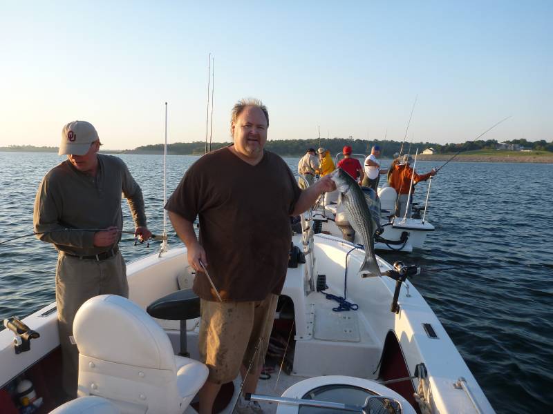 Striped bass in Durant