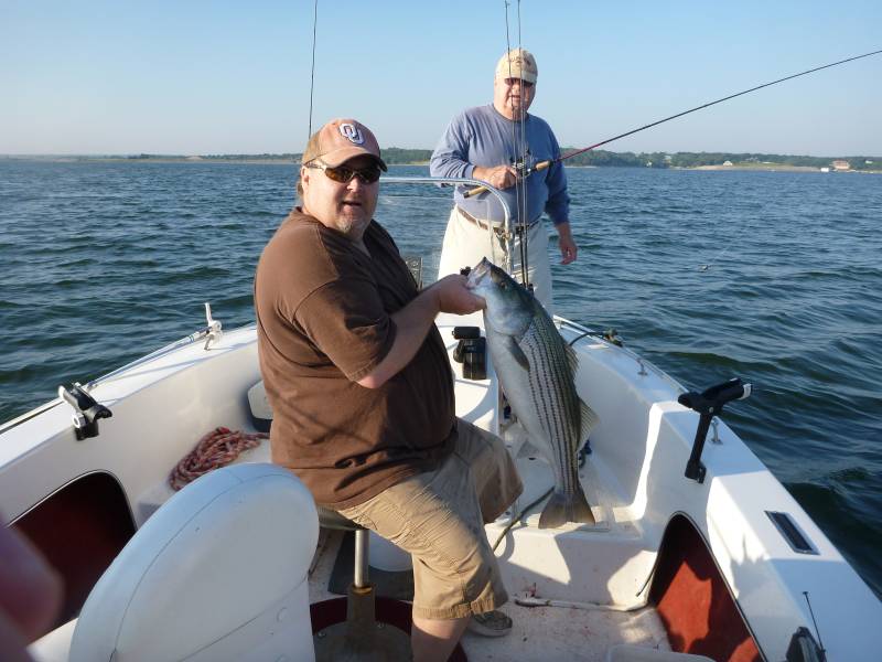Striped bass in Durant