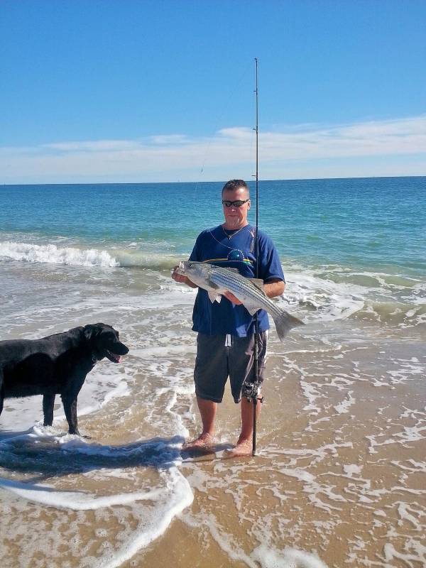 Striped bass in Warwick