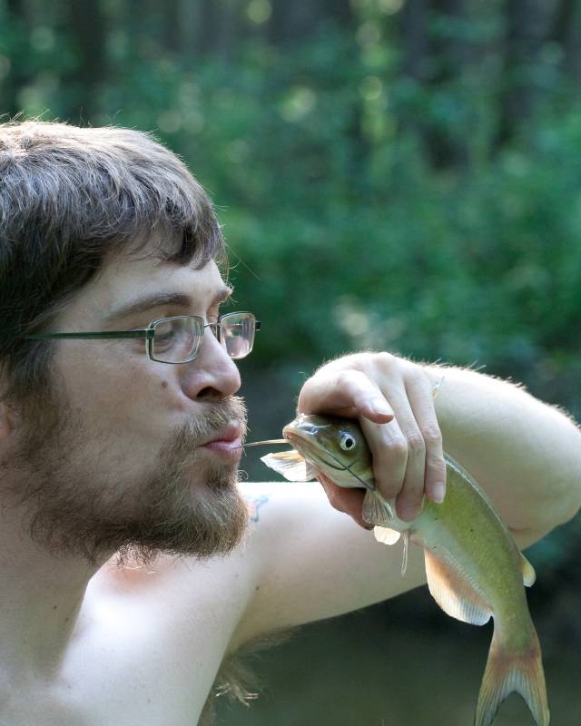Blue catfish in Bloomington