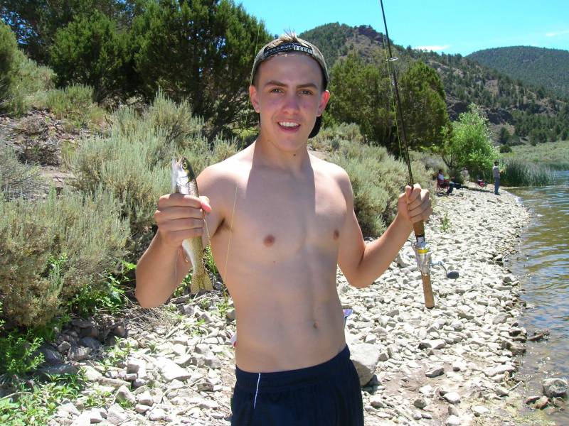 Rainbow trout in Nevada