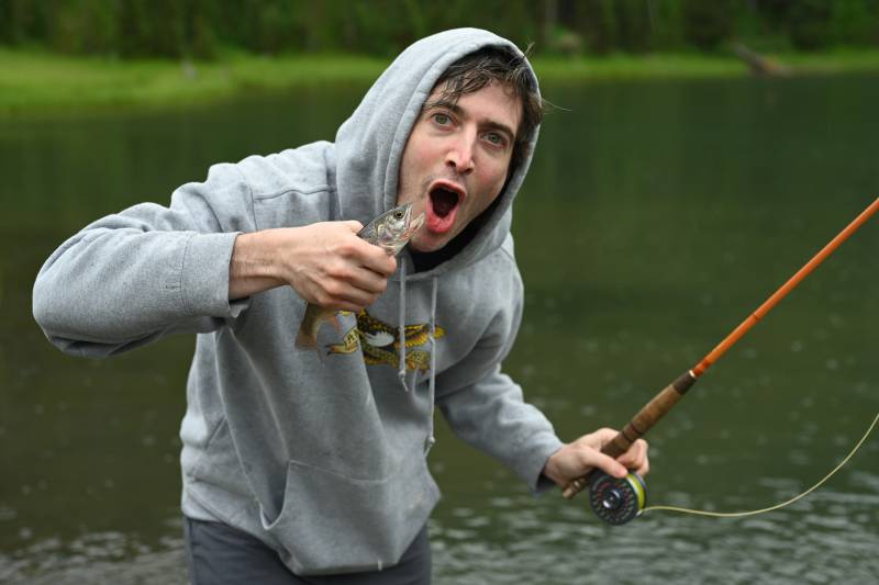 Cutthroat trout in Wyoming