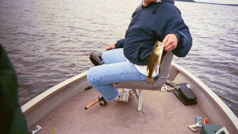 Largemouth bass in Alpena