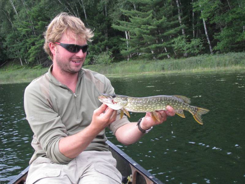 Northern pike in Munising