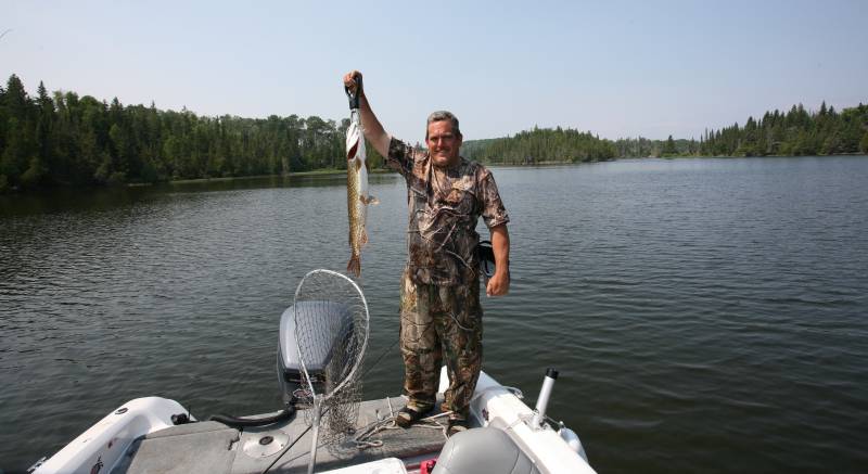 Northern pike in Michigan