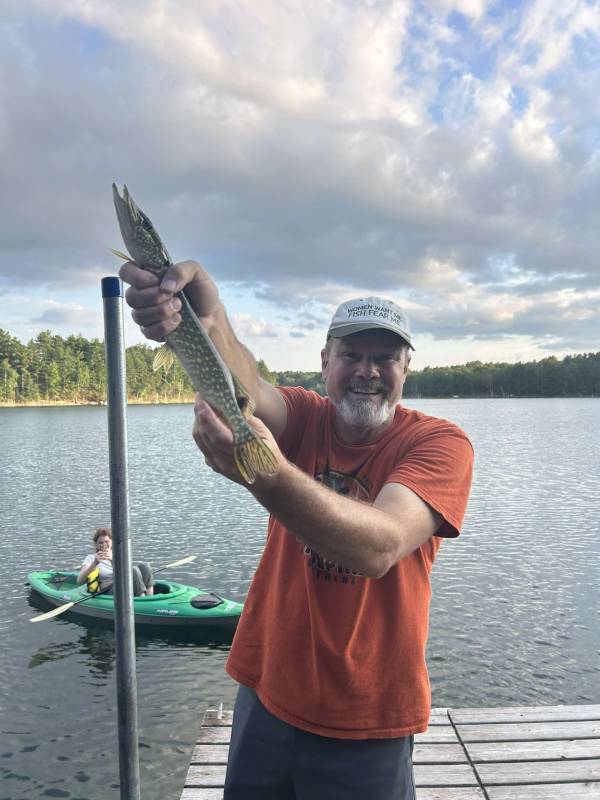 Northern pike in Wisconsin