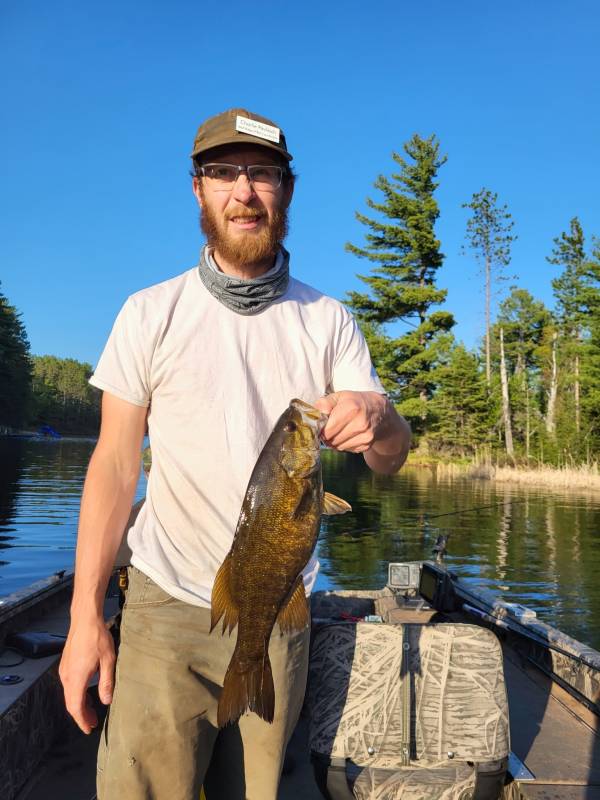 Smallmouth bass in Saint Louis County