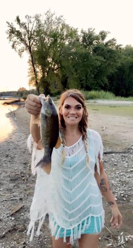 Smallmouth bass in Eden Prairie