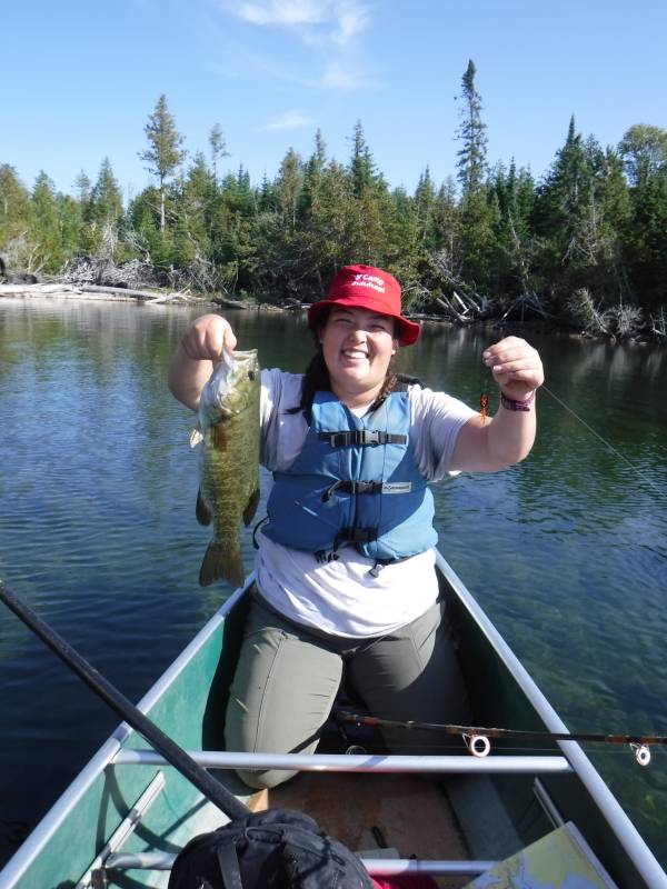 Smallmouth bass in Cook County