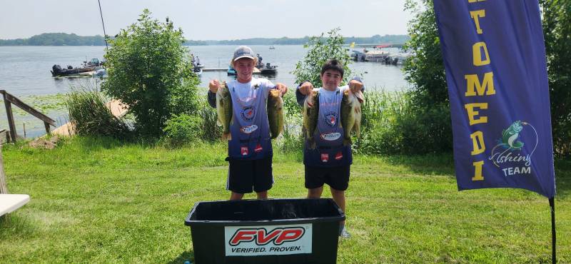 Largemouth bass in Stearns County