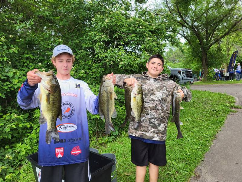 Largemouth bass in Forest Lake