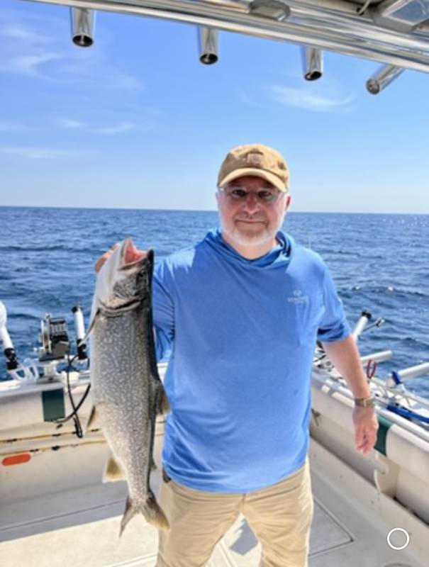 Lake trout in Three Oaks