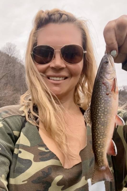 Brook trout in Minnesota