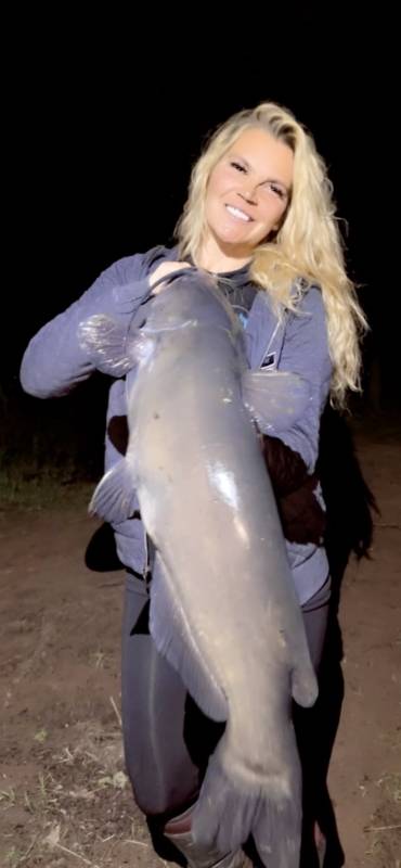 Channel catfish in Saint Croix River