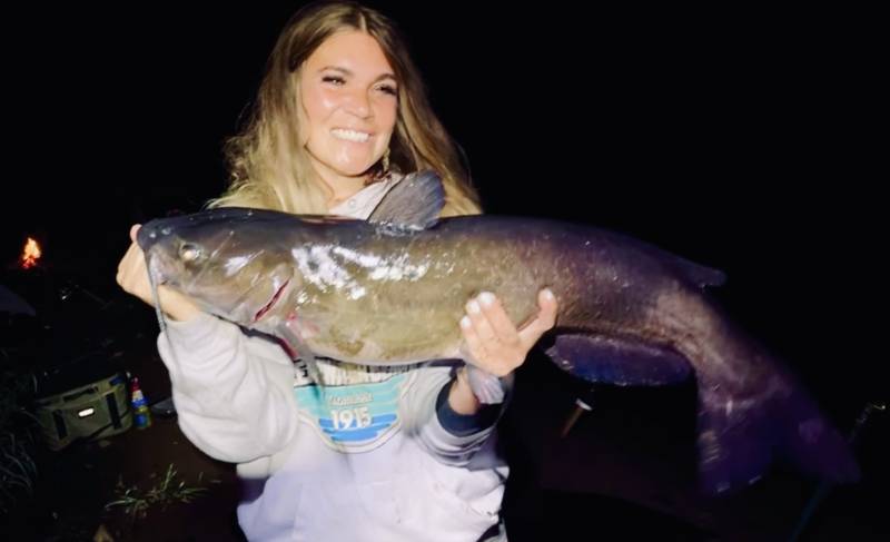 Channel catfish in Pine County