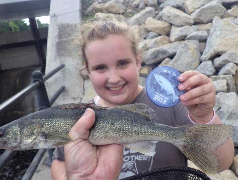 Walleye in Oconomowoc